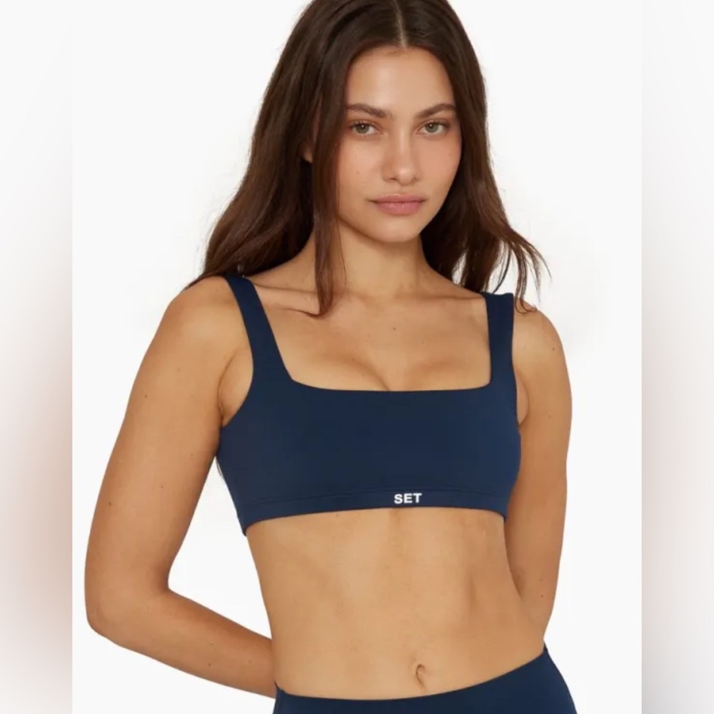 SETACTIVE Sportbody Square Back Bra in Empire size S